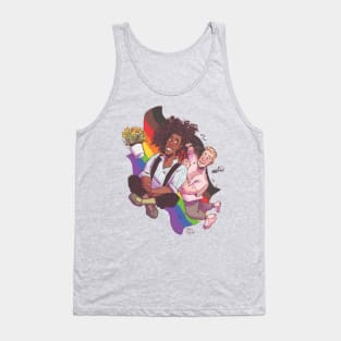 PRIDE! Love in Free Fall Tank Top